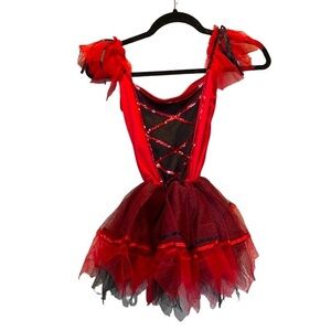 Devil or Pirate Costume Dress Girls Size 8?